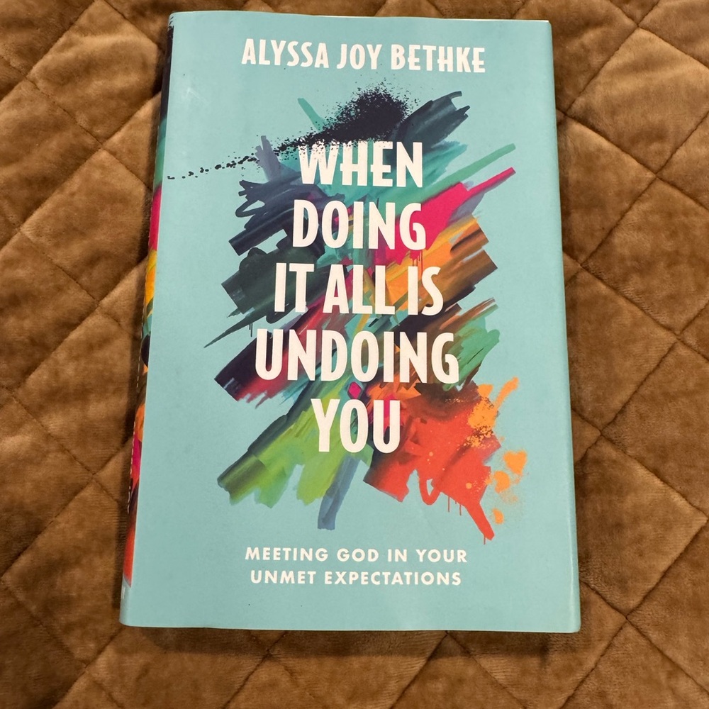 Like NEW book:When Doing It All Is Undoing You- zoom in for all the details 📘